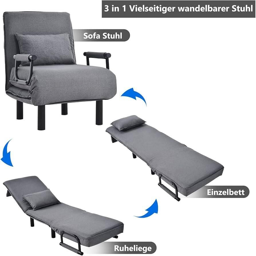 Tek Kişilik Pratik Çekyat Koltuk