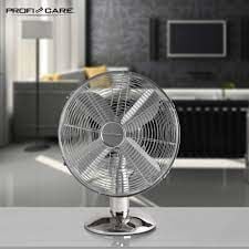 Metal Masaüstü Vantilatör 25cm Sessiz PC VL 3063 M 35W