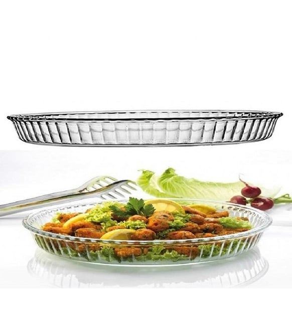 Paşabahçe 59044 Borcam Küçük Yuvarlak Tepsi