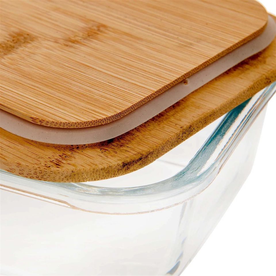 Perotti Locky Bamboo Saklama Kabı - 1000 ml