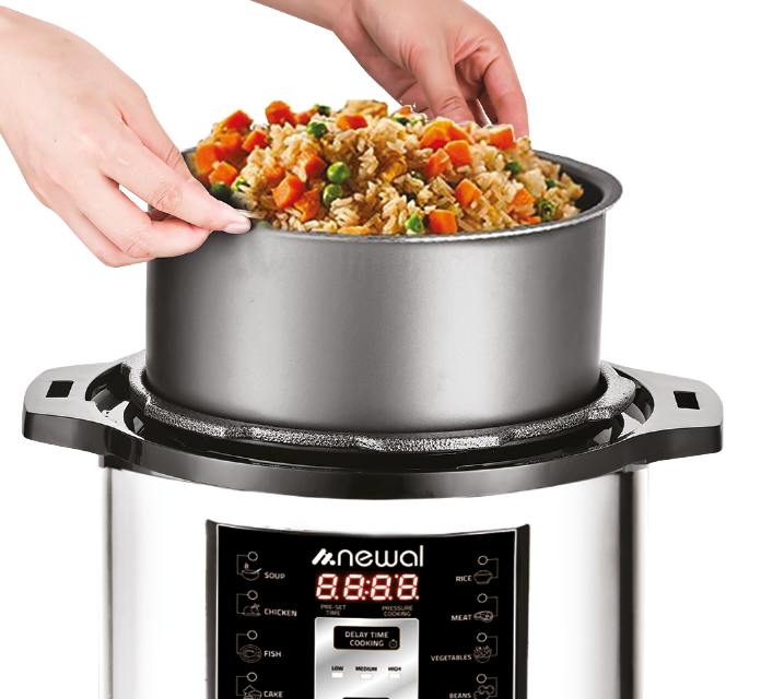 Newal Çok Fonksiyonlu Akıllı Pişirici 8L Kapasite EPC-1804