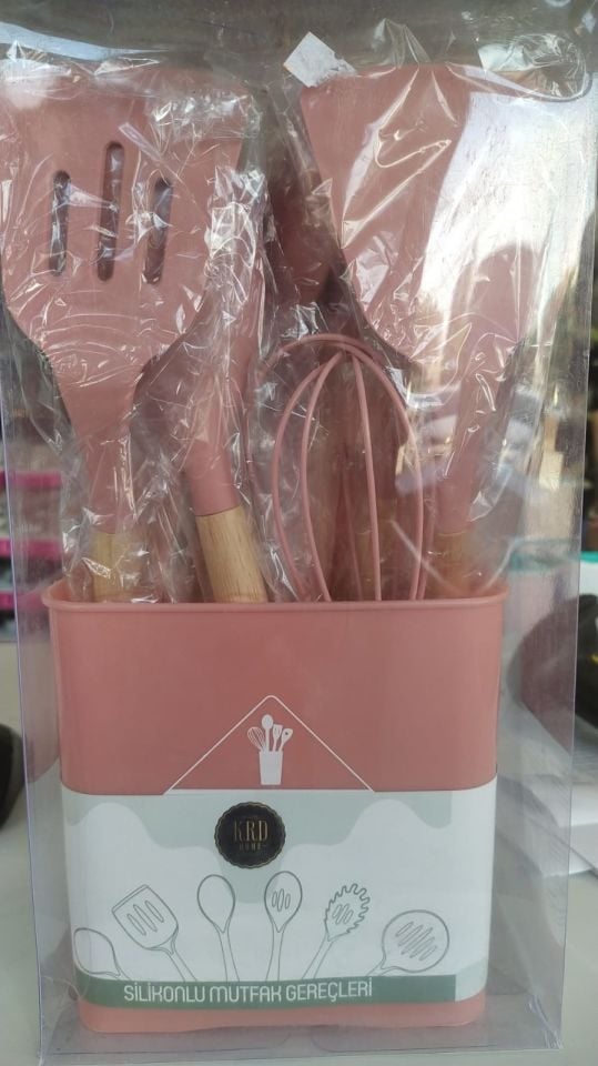 KRD Home 12 Parça Silikon Mutfak Seti