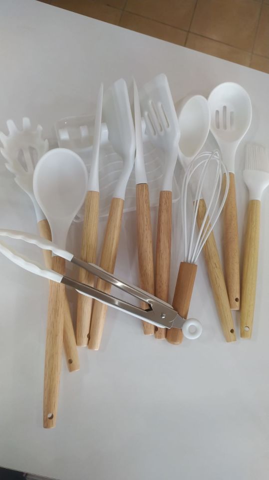 KRD Home 12 Parça Silikon Mutfak Seti