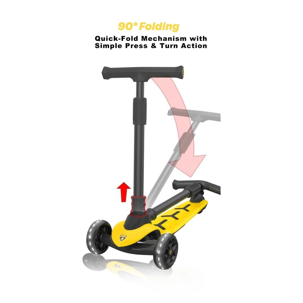 Lamborghini Katlanabilir 2'si 1 Arada Scooter
