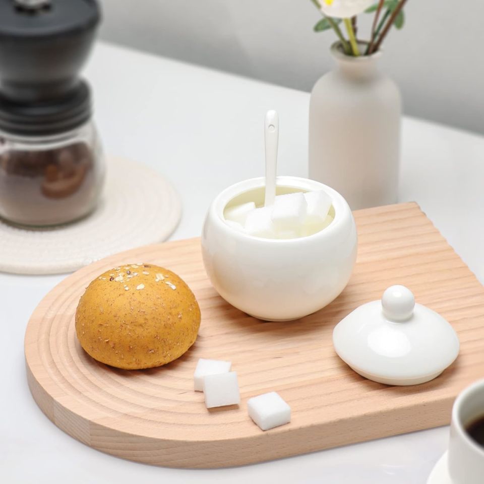 Mien Çok Amaçlı Sunumluk Ahşap Oval