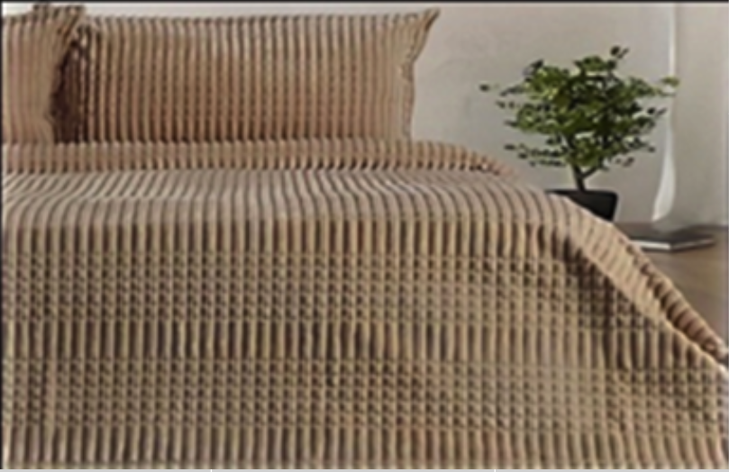 MERİNOS MODERN LİNE 3 PARÇA ÇİFT KİŞİLİK BATTANİYE SETİ