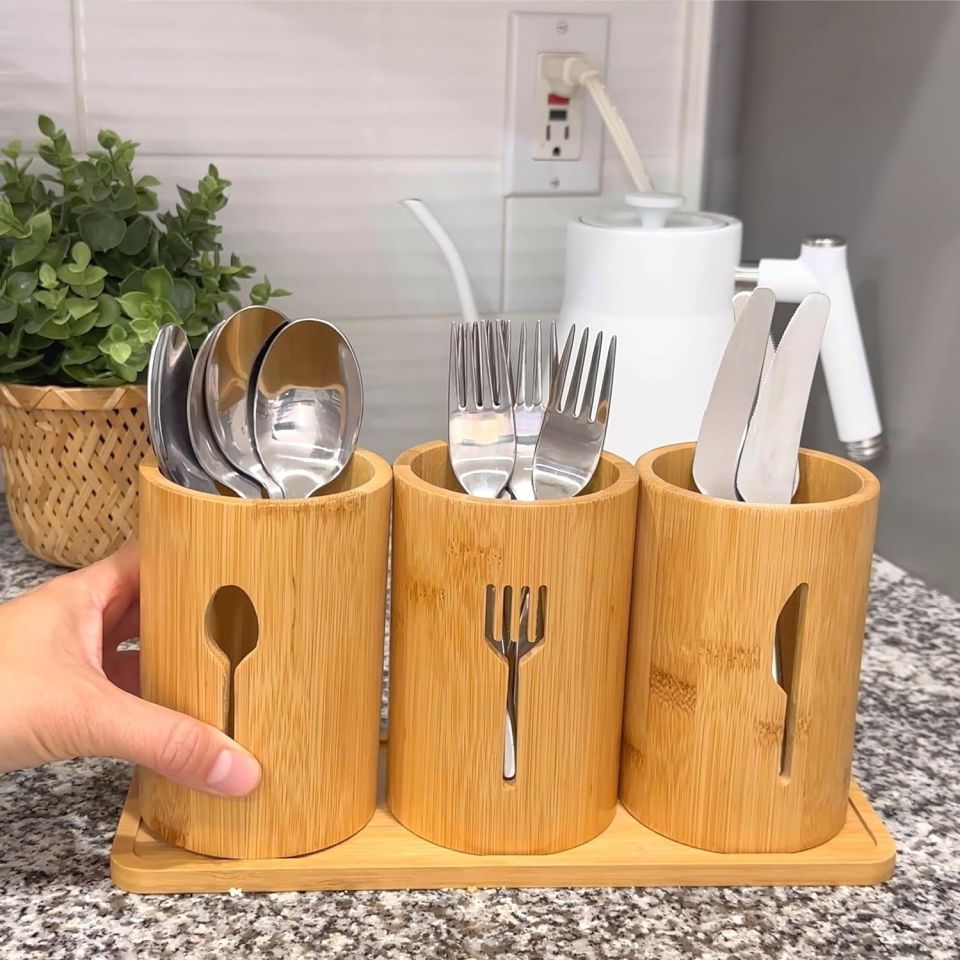 Mien Bambu 3lü Kaşıklık Seti