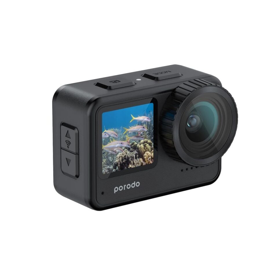 Porodo Waterproof UHD Aksiyon Kamerası