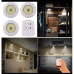 3'lü Uzaktan Kumanda Seti ile Led Işık