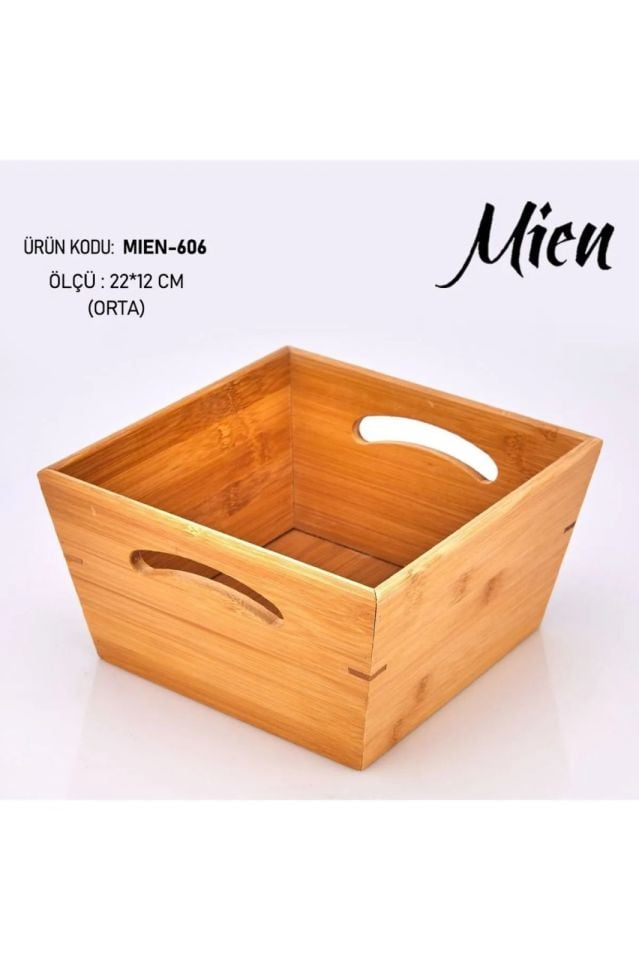 Mien Bambu Kare Orta Ekmeklik