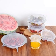 6'LI SİLİKON KAPAK
