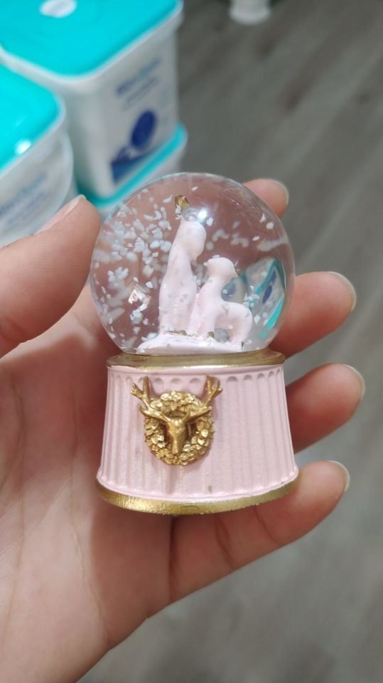 Mini Geyikli Kar Küresi