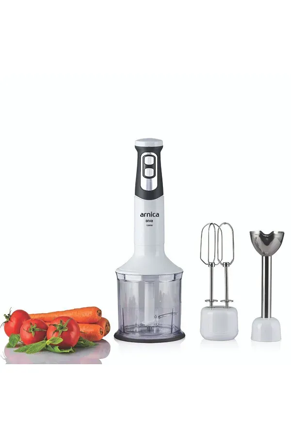 Diva Stick Blender Set White