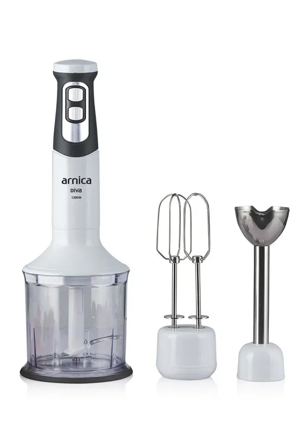 Diva Stick Blender Set White
