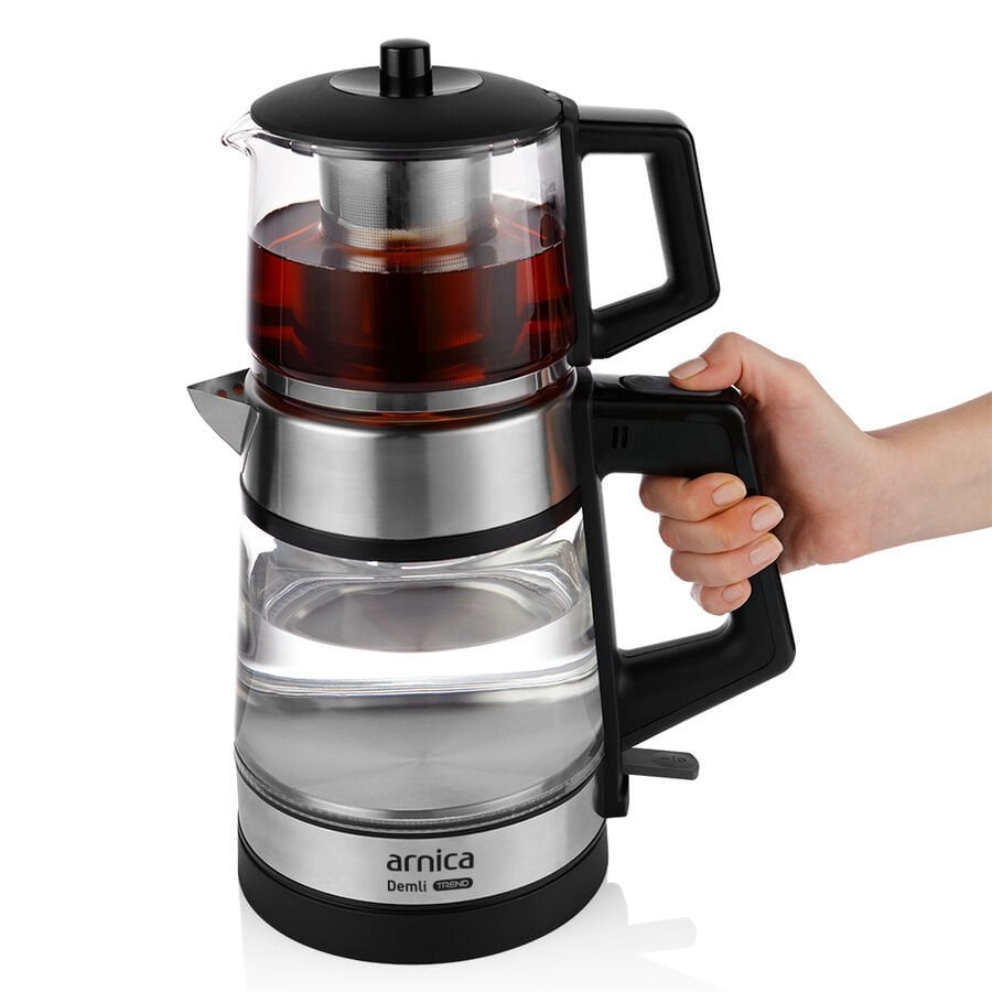 Demli Trend Cam Gövdeli Çay Makinesi