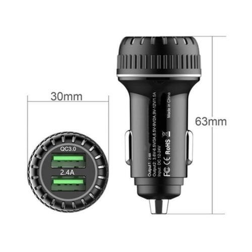 USB Araç İçi Çakmaklık Şarj Cihazı