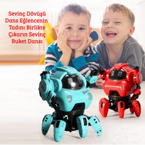 Dans Eden Örümcek Robot