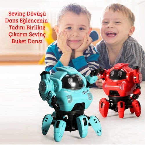 Dans Eden Örümcek Robot