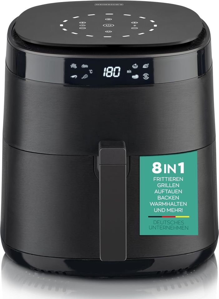 Heinrich’s HFR 8208 Dijital LED Ekranlı Sıcak Hava Fritözü