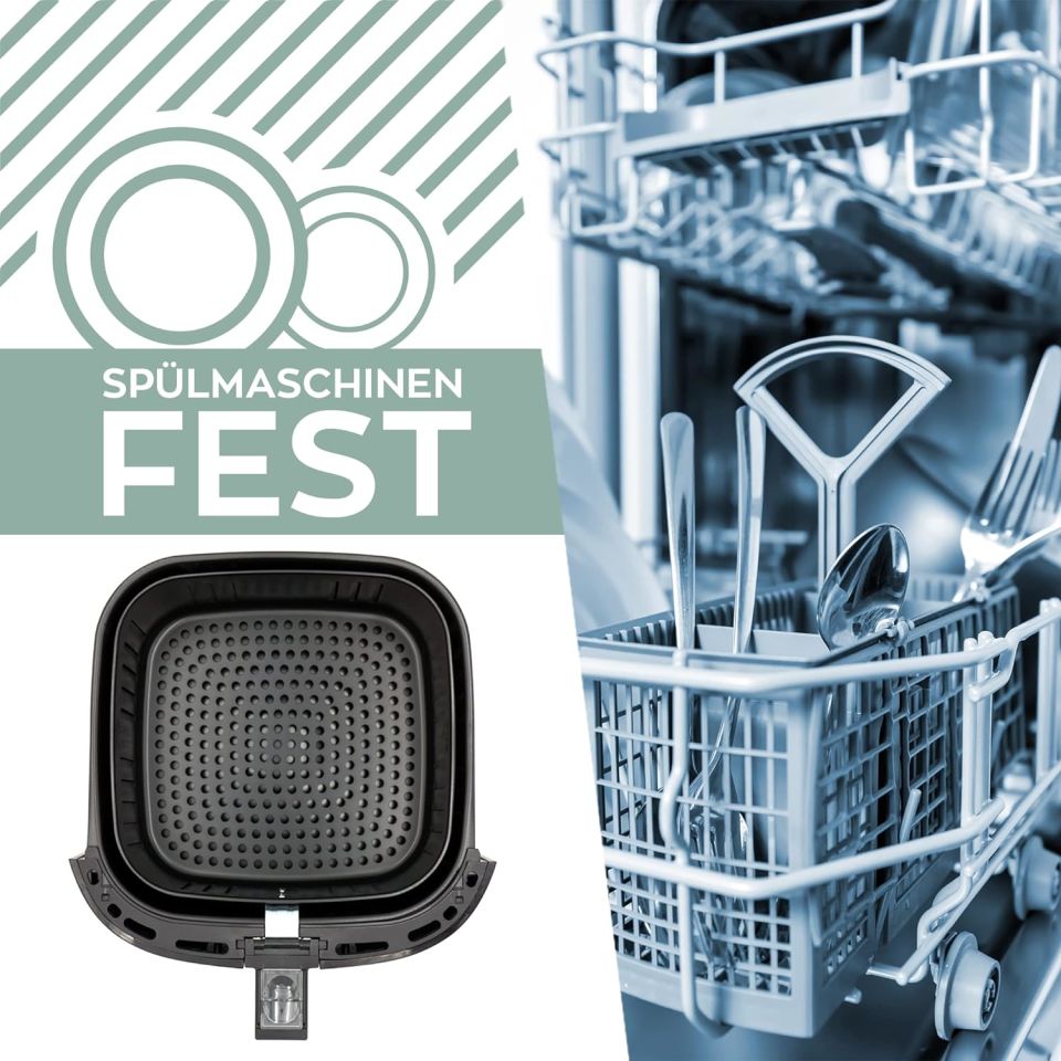 Heinrich’s HFR 8208 Dijital LED Ekranlı Sıcak Hava Fritözü