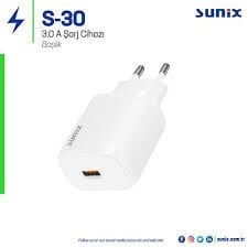 Sunix Şarj Başlığı S 30