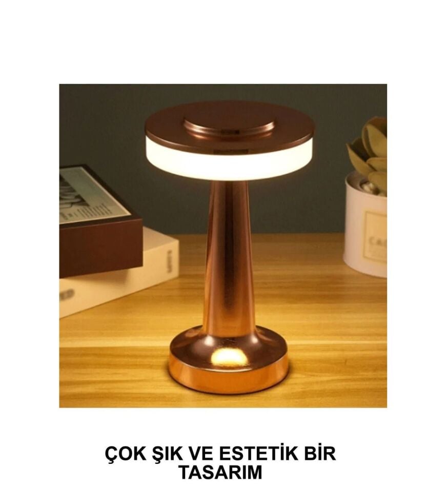 Dekoratif Şık Masa Lambası