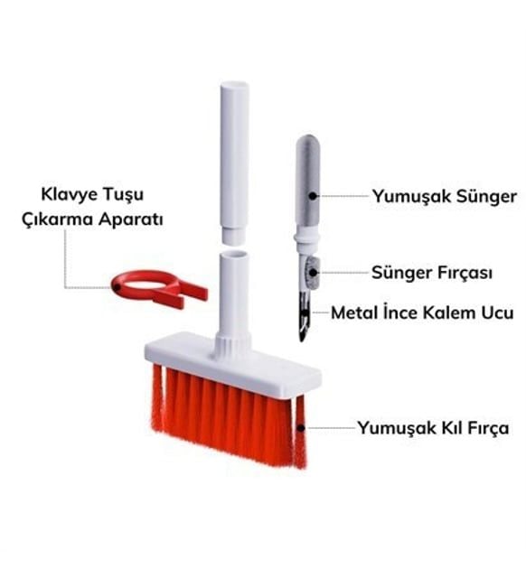 Klavye Temizleme Fırçası