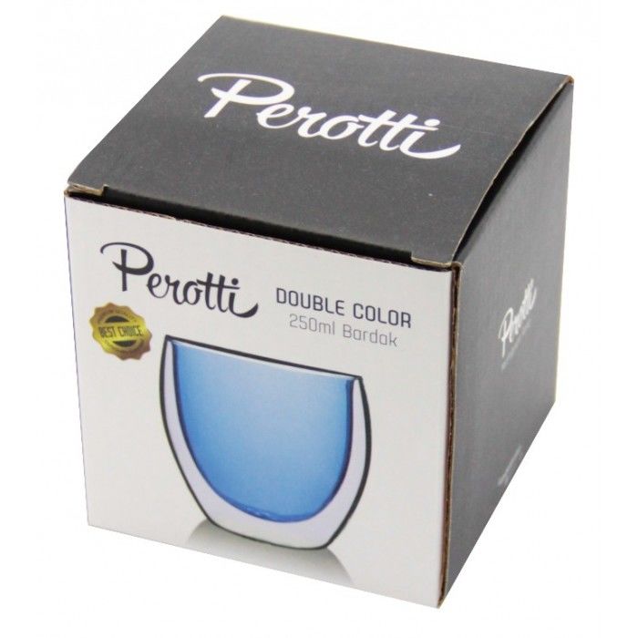 Perotti Double Color Çift Çidarlı Bardak 250ml