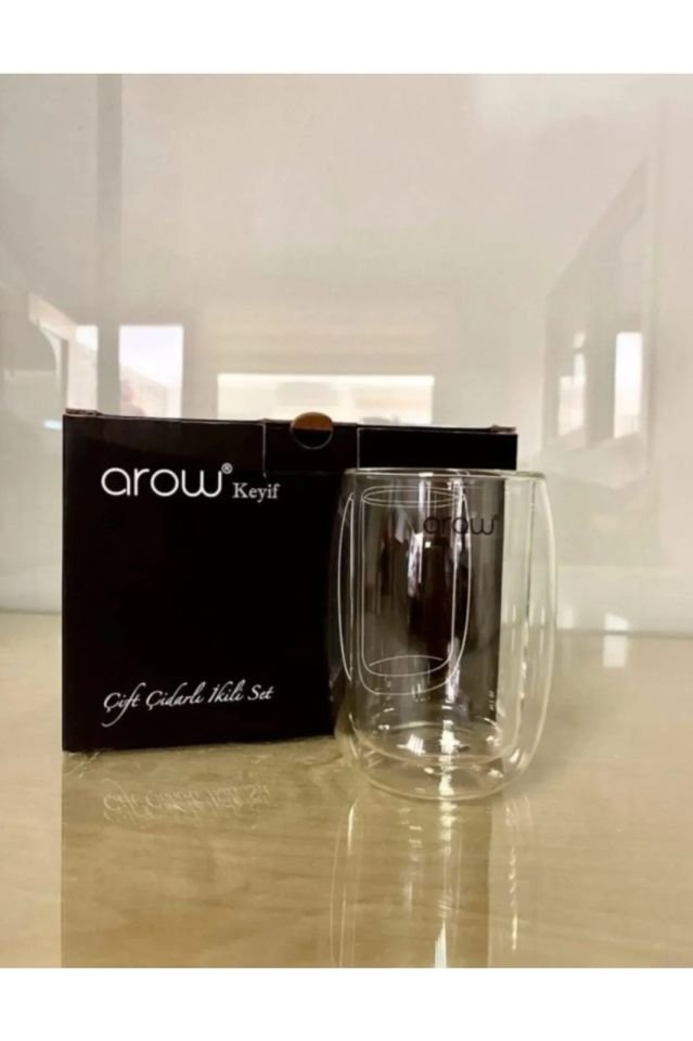 Arow çift Cidarlı 2li Bardak