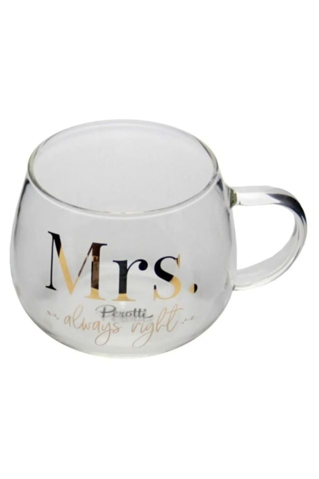 Perotti Mr. ve Mrs. Cam Kupa Tekli