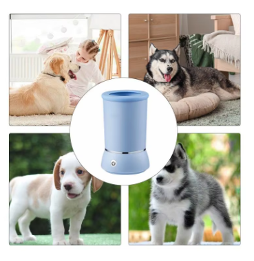 Şarjlı Kedi ve Köpek Pati Temizleyici