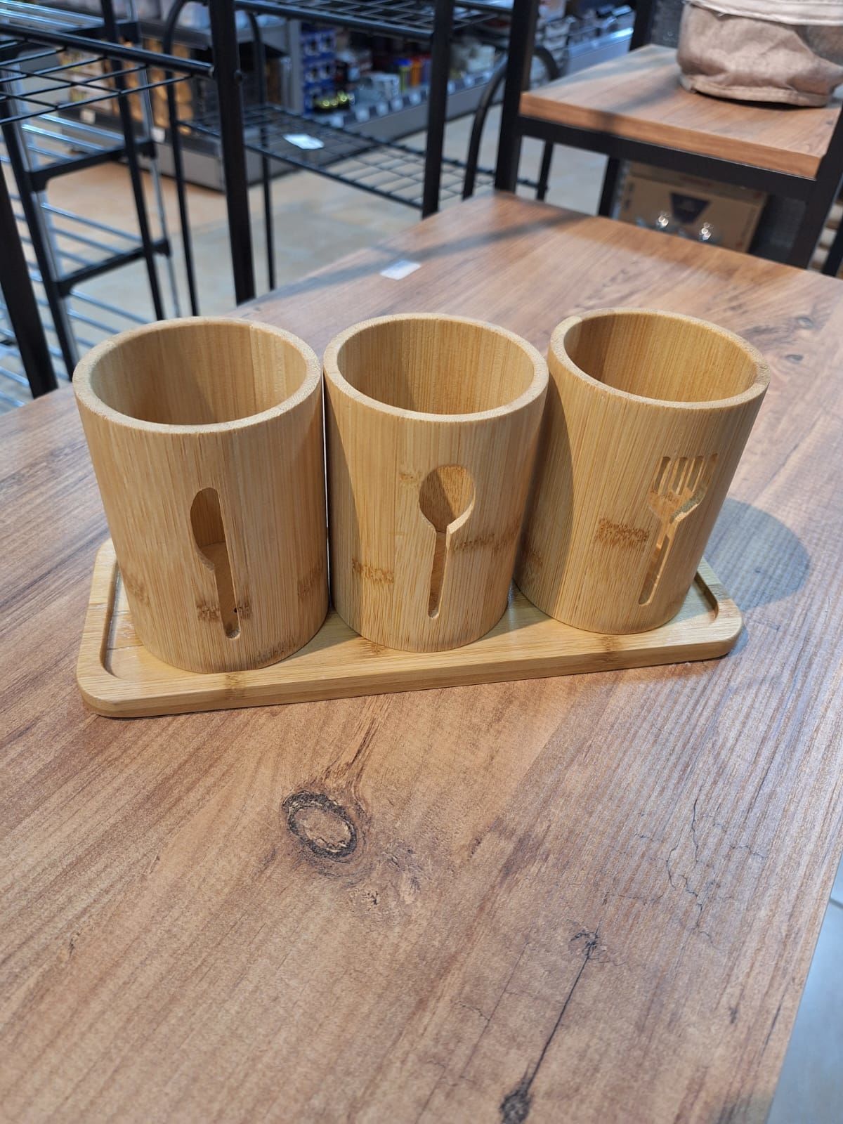 Bambu 3 lü Kaşık Seti
