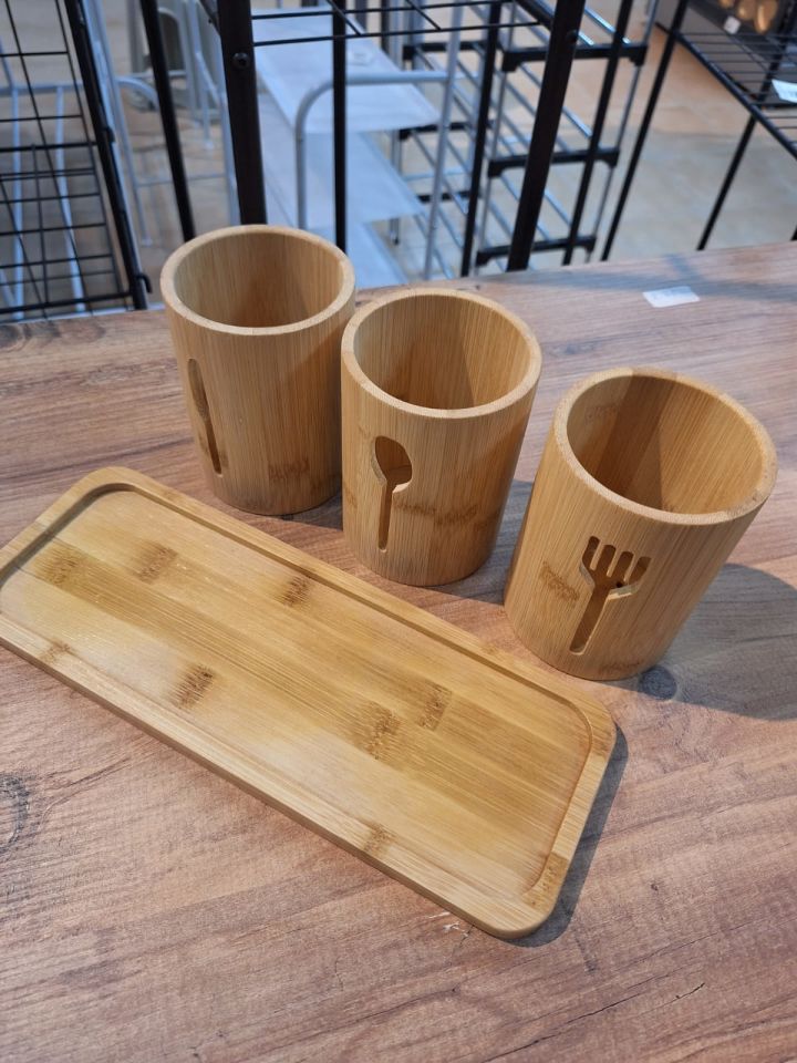 Bambu 3 lü Kaşık Seti