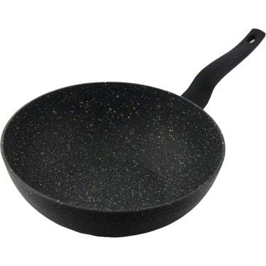 IRON DÖKÜM GRANİT WOOK TAVA 28 CM