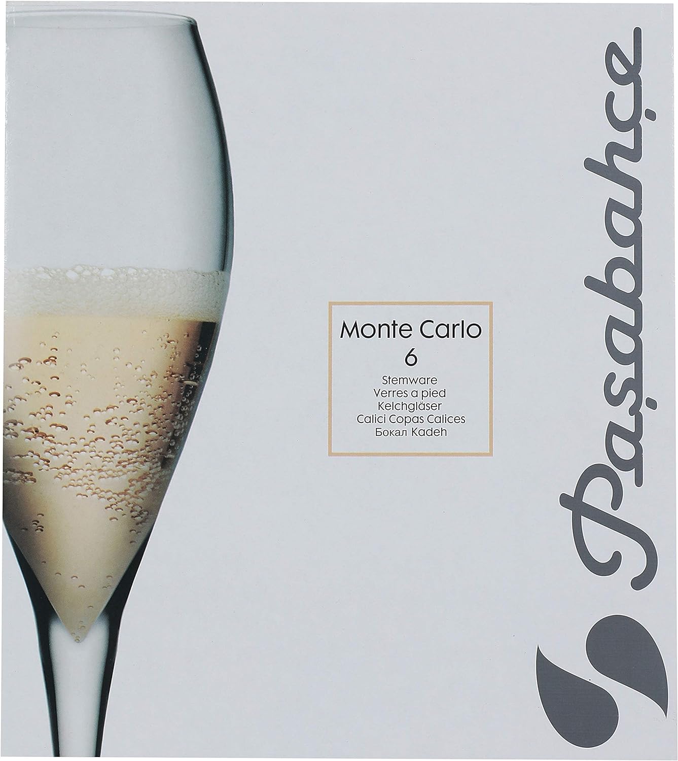 Paşabahçe Monte Carlo Şampanya Kadehi, 6'lı, 225 cc