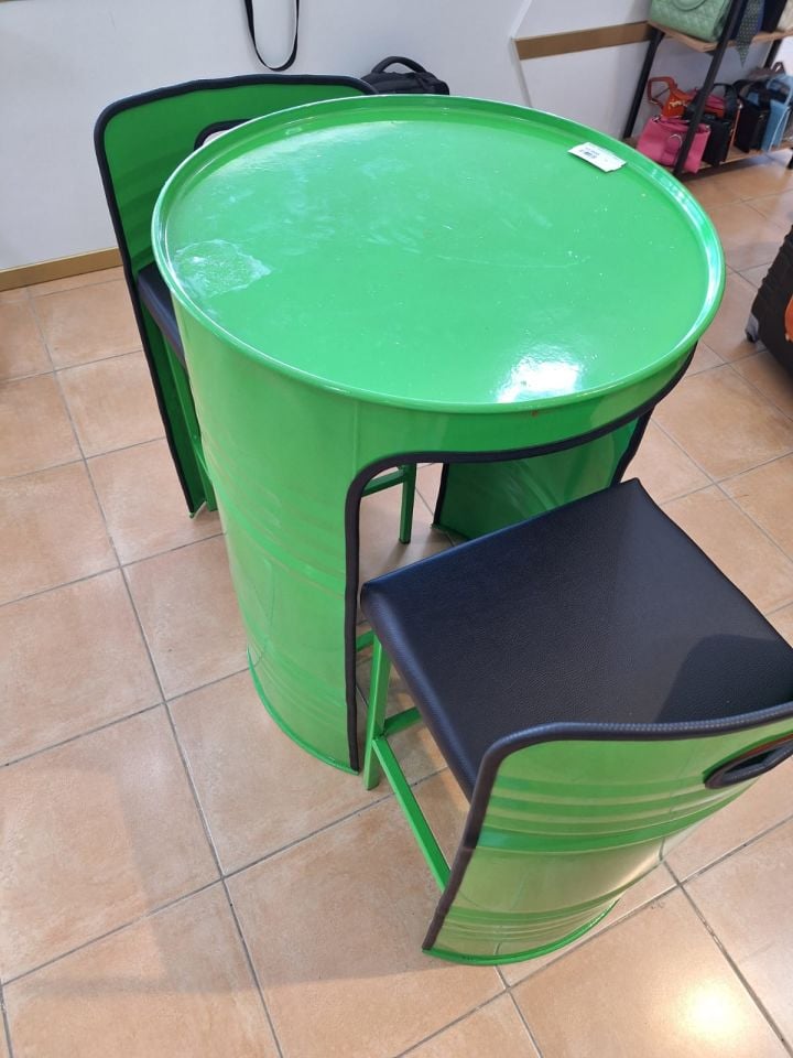 Varil Masa Sandalye Takımı