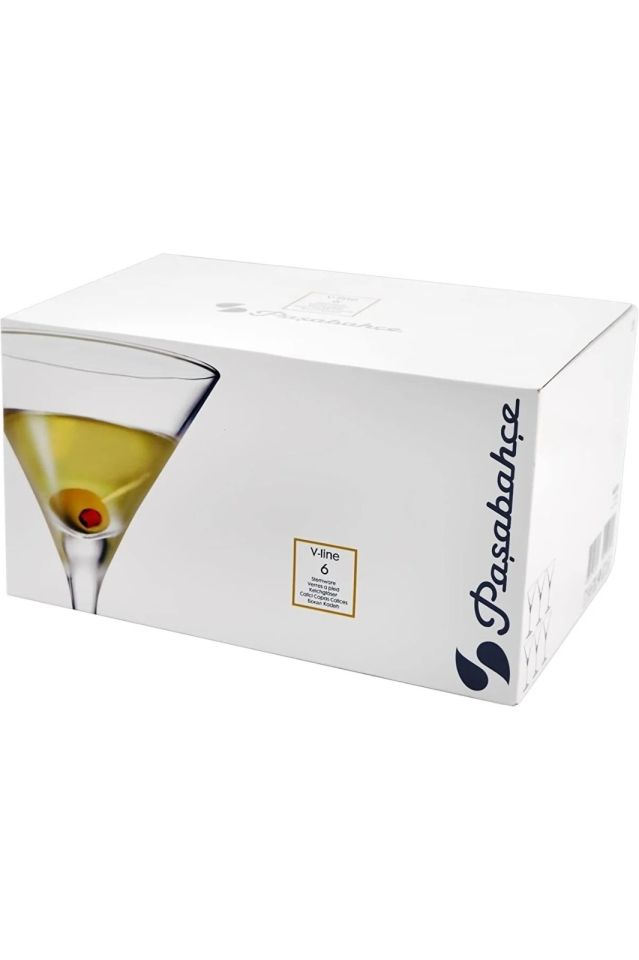 Paşabahçe V Line 6 Lı Martini Bardağı 250cc