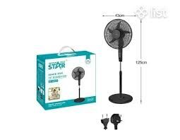 Winning Star Siyah – Beyaz 16 İnç Elektrikli Ayaklı Fan