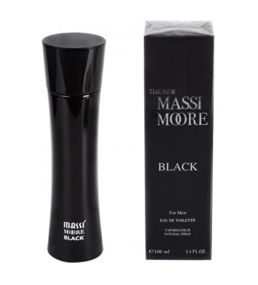 The New Massi Moore Black 100 Ml Edt Erkek Parfüm