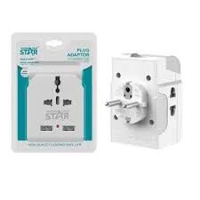 Winning Star Seyahat Adaptörü & USB Çoklayıcı