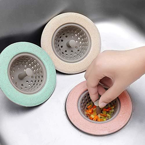 Silikon Lavabo Gider Süzgeç