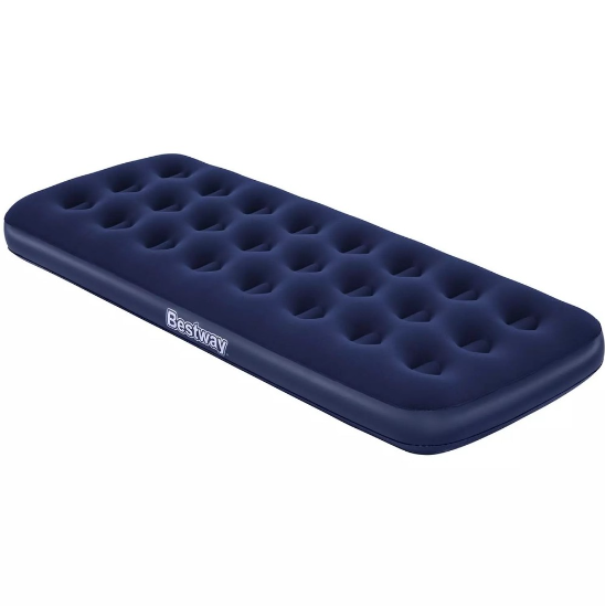 BESTWAY Tek kişilik hava yatağı pompasız 185x76x22cm mavi