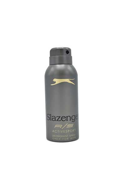 Slazenger Active Sport Deodorant Spray For Men Gold 150ml