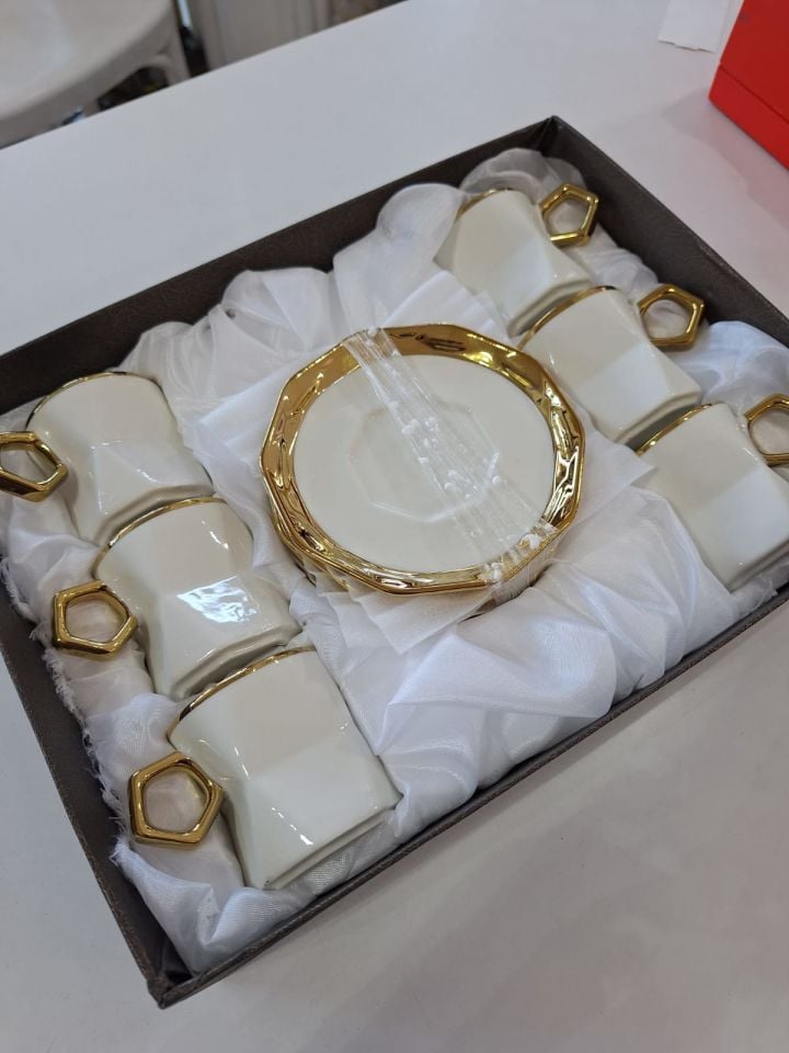 Pearl 6'lı Fincan Seti