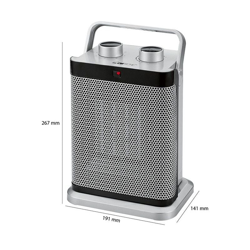 Seramik Fanlı Isıtıcı Clatronic