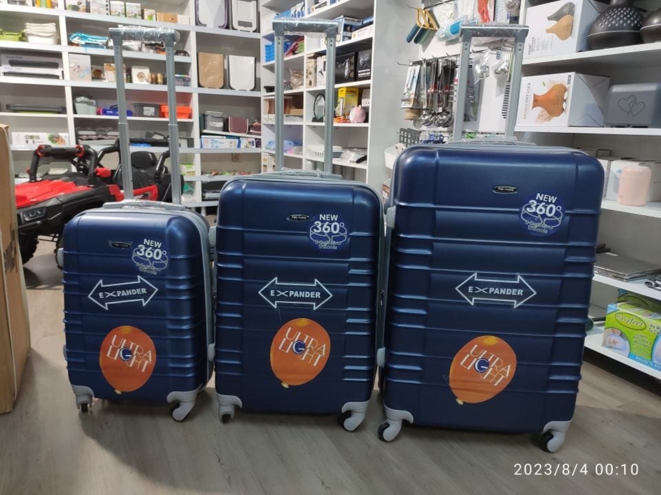 MUNDİ 3 LU KEMİK VALİZ SETİ