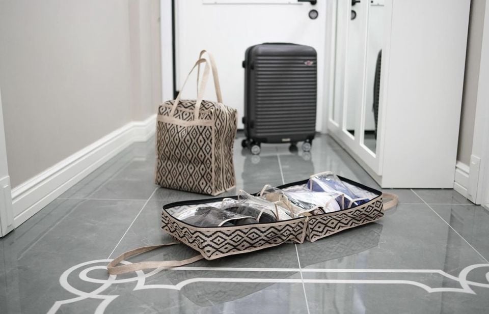 Bohe Ayakkabı Seyahat Çantası