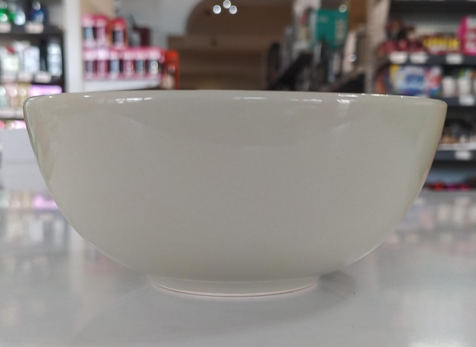 Keramika Kase 14cm Parlak Krem 1 Adet