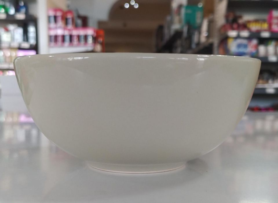 Keramika Kase 14cm Parlak Krem 1 Adet