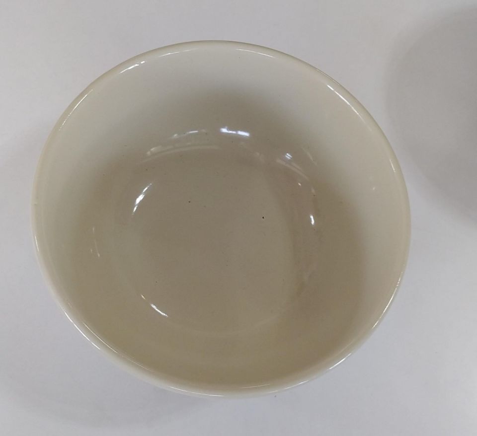 Keramika Kase 14cm Parlak Krem 1 Adet